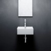 Lave mains Flush 1  céramique blanc brillant pour la marque Clou