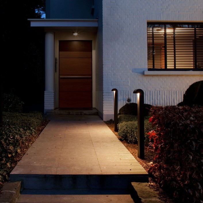 Borne Simply laiton Led 70 cm