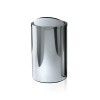 Poubelle avec couvercle basculant  DW 124 acier poli Decor Walther Valente Design Maiken Walther détail couvercle