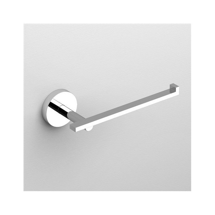 Porte rouleau Flat  en finition chrome pour la marque Clou