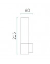 applique bari dimensions astro lighting 