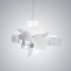 Suspension blanche Big Bang L LED blanc Foscarini - Valente Design