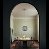 Suspension Spokes 2 noire Foscarini Valente Design mise en situation