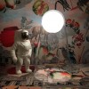  luminaires lampe a poser Sattelight on/off mise en situation