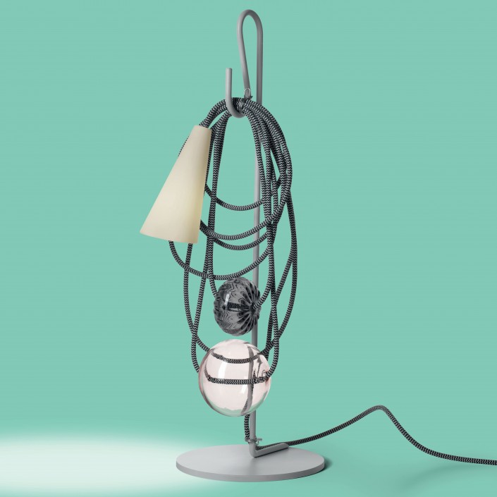  luminaires lampe à poser filo amethyst queen