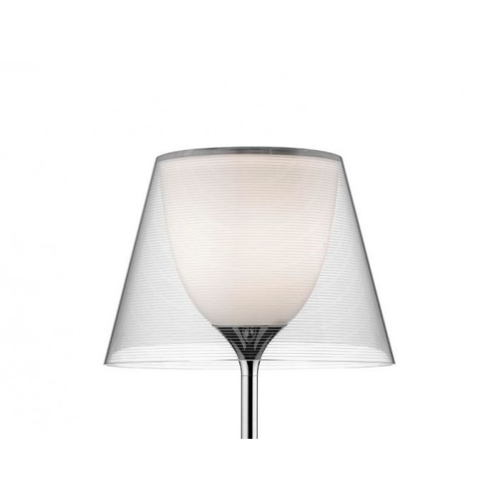 Abat-jour transparent pour lampe Ktribe T1 designé par Philippe Starck pour Flos - Valente Design