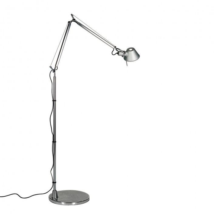 Lampadaire  Artemide Tolomeo Micro Terra  réalisé en aluminium