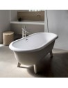 Baignoire Ottocento - gris clair / blanc - Agape - Valentedesign.com