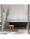 Baignoire Ottocento - gris foncé / blanc - Agape - Valentedesign.com