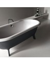 Baignoire Ottocento - gris foncé / blanc - Agape - Valentedesign.com