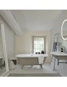 Baignoire Ottocento - gris clair / blanc - Agape - Valentedesign.com
