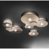 Plafonnier Bugia double bronze brillant de Lodes Studio Italia Design - Valente Design