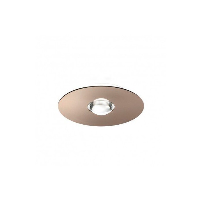 plafonnier Burgia single bronze brillant Lodes Studio Italia Design - Valente Design