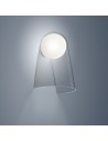 Valente design luminaires applique satellight vue-trois quart verre