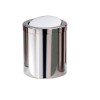 valente design-accessoires bain-mini poubelle DW1240-acier poli Decor Walther