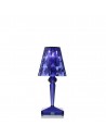 Lampe de table sans fil Battery transparent bleu Kartell - Valente Design