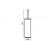 Porte balai TH253 chrome BAGNO&ASSOCIATI valente design