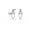 Schéma du distributeur de savon TH12774 BAGNO&ASSOCIATI - Valente Design