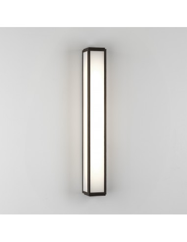 Vue de profil applique murale Mashiko 600 LED bronze astro lighting Valente Design