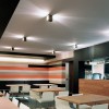 Applique plafonnier clv2 LED moka intérieur ivoire au plafond viabizzuno