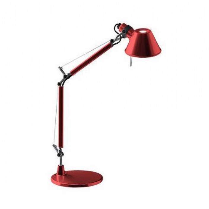 Lampe de table  Artemide Tolomeo Micro rouge - Valente Design