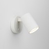 Applique Ascoli single switched blanc astro lighting valente design