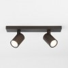  ascoli twin valente design plafonnier astro lighting bronze