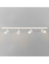 Plafonnier ascoli 4 bar blanc astro lighting - valente design