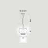 Dimension suspension Chouchin Reverse 1 Foscarini Valente Design