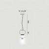 Dimension suspension Chouchin reverse 3 Foscarini Valente Design
