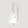 Valente design luminaires Suspension Satellight