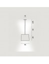dimension suspension Twiggy Foscarini Valente Design
