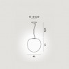 Dimensions Suspension Rituals XL Foscarini - Valente Design