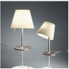 Lampes de table Melampo Night bronze abat-jour écru Artemide Valente Design