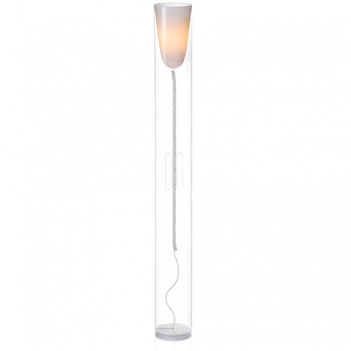 Lampadaire Toobe cristal vue de face pour la marque Kartell - Valente Design
