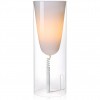 Lampe de table Kartell Toobe cristal 
 éclairée - Esprit design