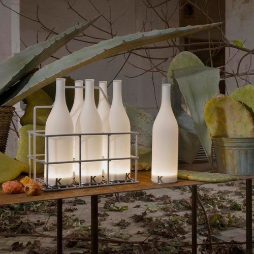 Panier pour lampe Bacco de chez Karman.