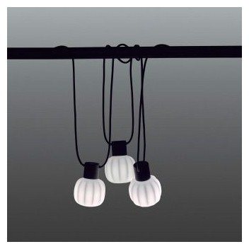 Lampe Kiki ambiance éclairée Martinelli Luce - Valente Design