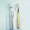 Brosse à dents Contemporary DW 896 - or - Decor Walther - profil & face - Valentedesign.com