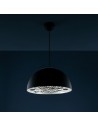 Suspension Stchu-Moon 02 feuilles argent Catellani & Smith - Valente Design