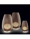 Lampe à poser AMPHORA de différentes tailles couleur marron de BOVER - Valente Design
