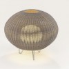 Vue d'ensemble lampe à poser Garota de couleur blanche P 01 BOVER - Valente Design