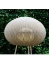 Zoom sur l'applique du lampadaire blanc Garota P 01 BOVER chez Valente Design