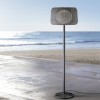 lampadaire Structure marron graphite - base acier marron graphite - abat-jour marron FORA P marque Bover - Valente Design