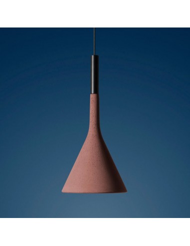 Suspension Aplomp outdoor rouge Pompéien FOSCARINI - Valente design