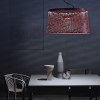 Suspension en ambiance TWIGGY GRID rouge carmin Foscarini