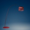 Vue d 'ensemble lampadaire TWIGGY GRID TERRA rouge carmin de FOSCARINI - Valente Design