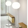 Lampadaire Glo-Ball F2 argent flos Valente Design Jasper Morrison mise en scène