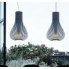Suspension Chasen acier souple noire de flos mise en scène - Valente Design