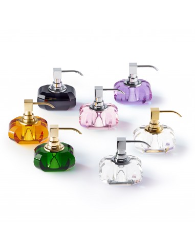DISTRIBUTEUR DE SAVON LIQUIDE KRISTALL FINITION DOREE Decor Walther - Valente Design